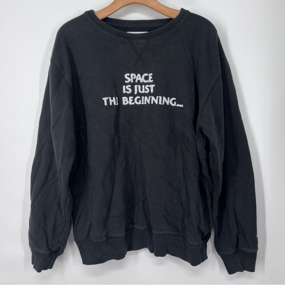 Soulland Tops - SoulLand Black Space is just the Beginning Peci Sweatshirt